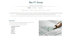 Desktop Screenshot of bayfcgroup.com